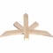 Ekena Millwork Alberta Smooth Timber Gable Bracket, Douglas Fir, 36"W x 24"H x 1 1/2"D x 3 1/2"F, 16/12 Pitch GBW036X24X0204ALB00SDF - alternate 4